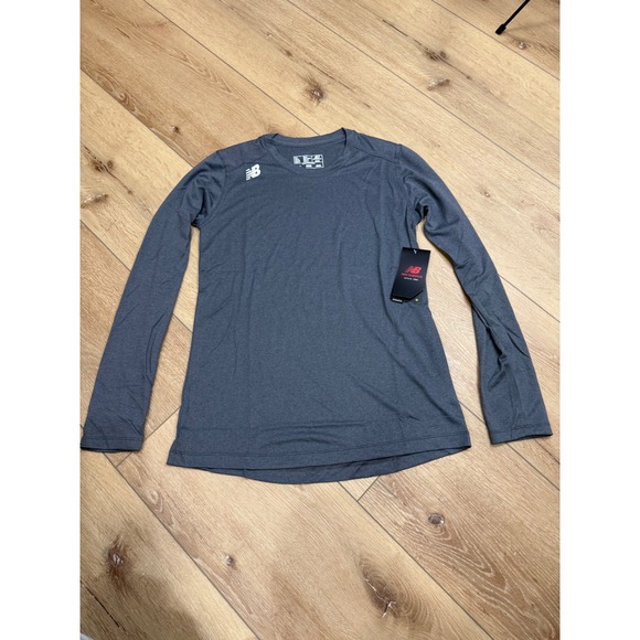 New Balance Tops - New Balance Womens NB Dry Long Sleeve Athletic Shirt Gray Heather Small NWT